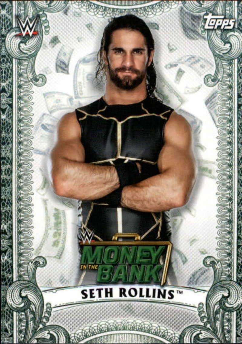 2019 WWE Money In The Bank Seth Rollins MC6