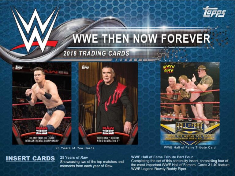 2018 WWE Then, Now, Forever (Topps)