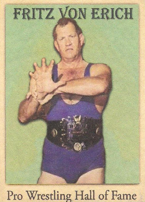 2021 LJACards Wrestling Hall Of Famers History Of Wrestling Trading Cards Fritz Von Erich