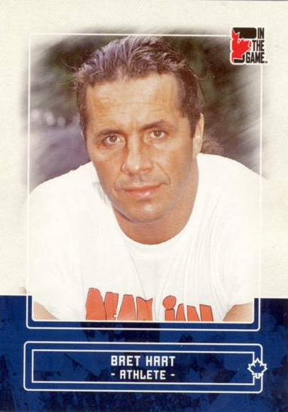 2011 In The Game Canadiana Bret Hart