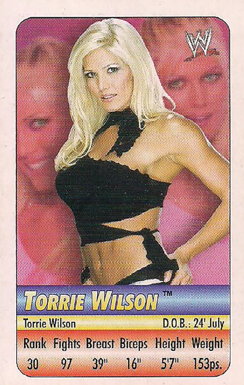 2004 WWE Dairy Milk Eclairs Cards (Cadbury) Torrie Wilson