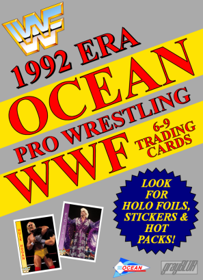 2021 WWF 1992 Era Ocean Series Trading Card Set (GreyBLUR)