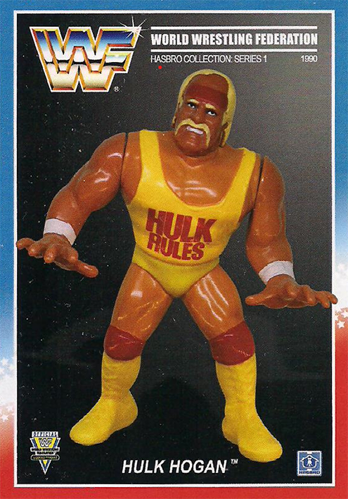 2021 WWF Ultimate Hasbros Collectors Cards Series 1 Hogan