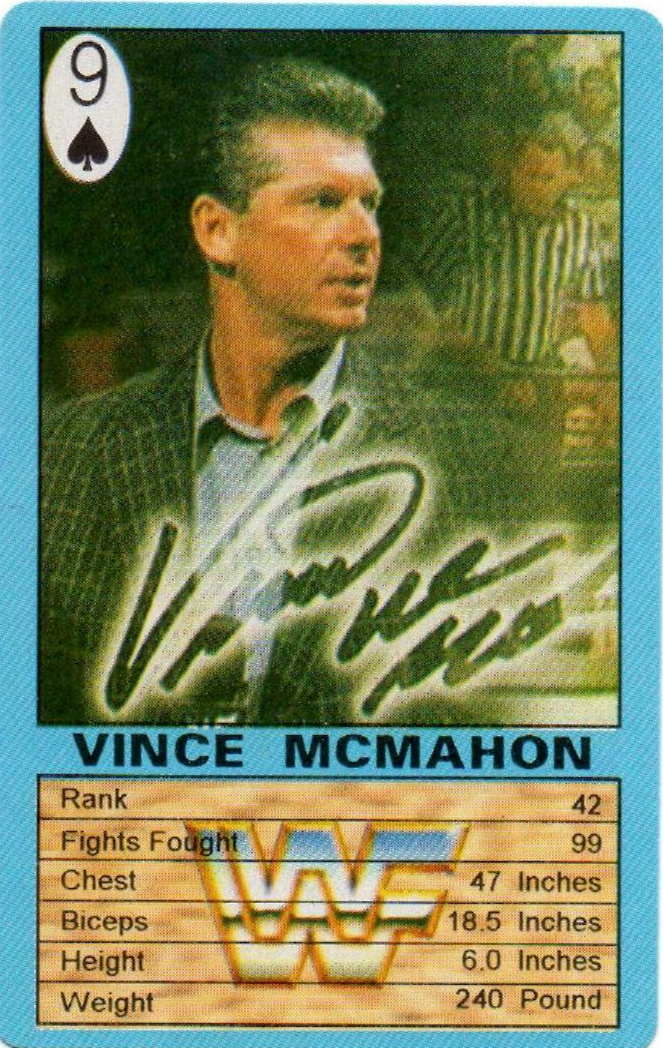 2000 WWF Trump Set (India) Vince McMahon