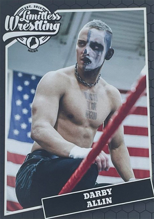 2018 Limitless Series 1 Wrestling Trading Cards Darby Allin