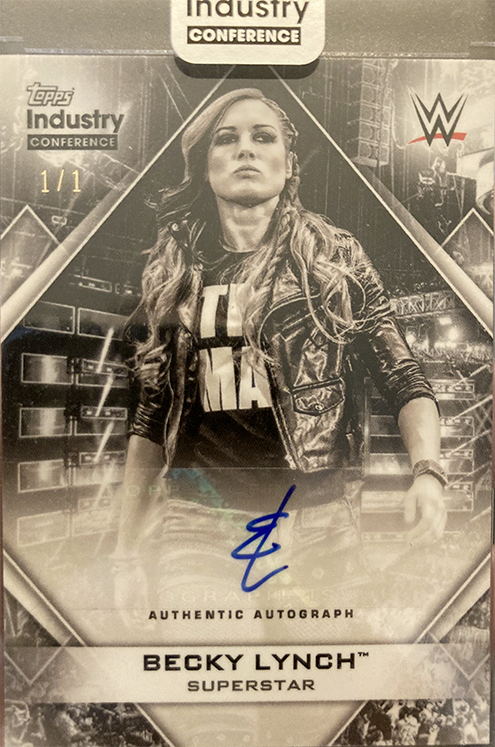 2019 Topps Industry Conference (Topps) Becky Lynch 1 of 1