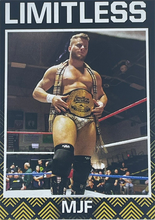 2020 Limitless Series 3 Wrestling Trading Cards MJF
