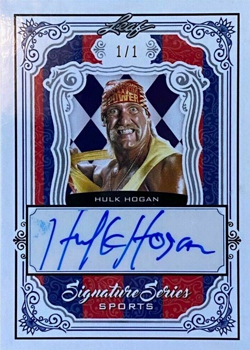 2021 Leaf Signature Series Hulk Hogan