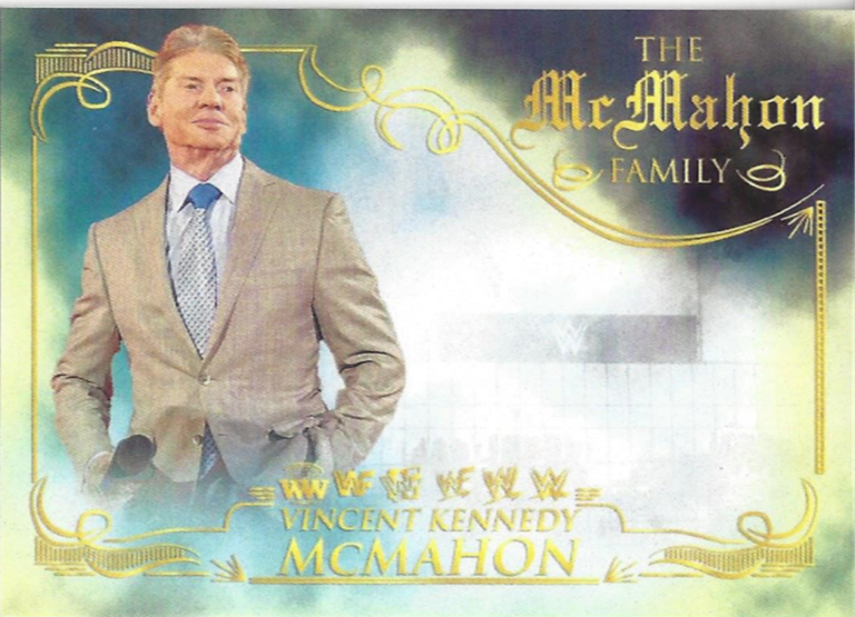 2021 The McMahon Family Trading Cards (KAGE GFX)