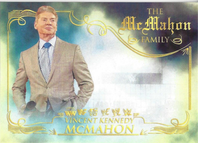 2021 The McMahon Family Trading Cards (KAGE GFX) Vince McMahon