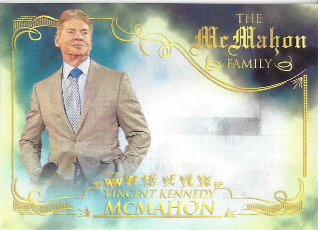 2021 The McMahon Family Trading Cards (KAGE GFX) Vince McMahon