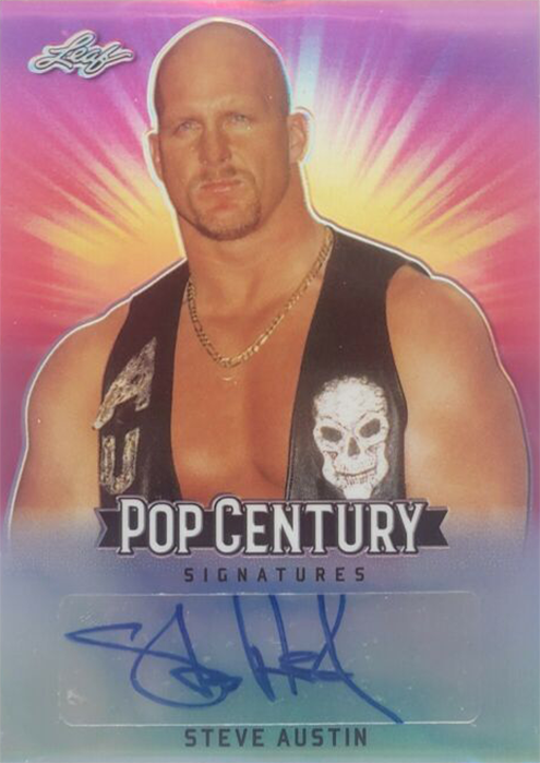 2021 Leaf Metal Pop Century (Leaf) Steve Austin