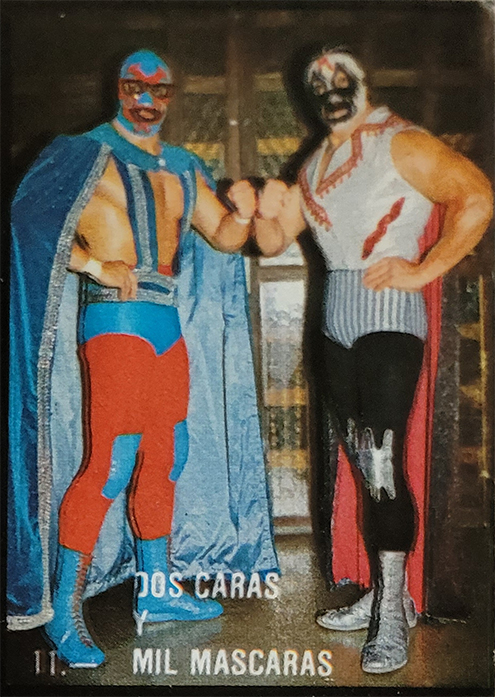 1987 - 1988 Lucha Libre Magazine Estampas Card Set 11