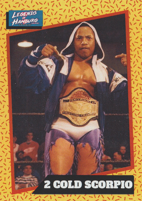 2021 Legends of Hamburg 1st Edition Trading Cards 2 Cold Scorpio