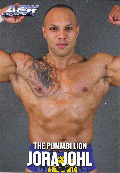 2022 Atlantic Pro Wrestling Trading Cards Sample