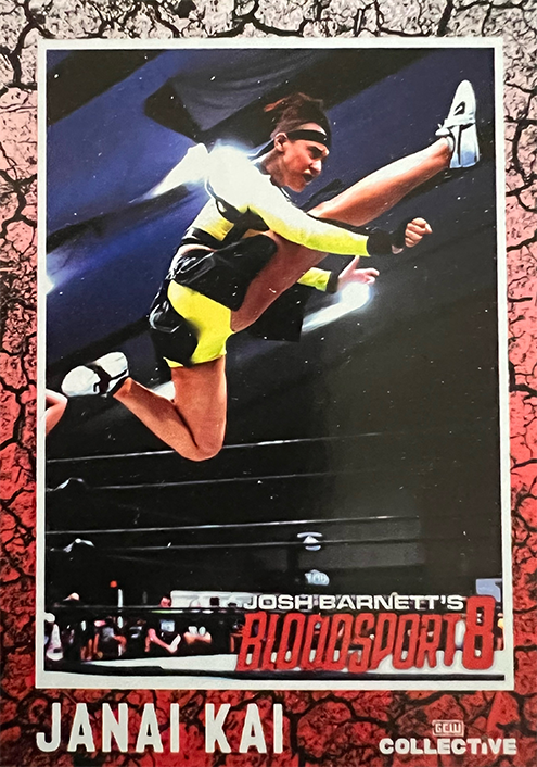 2022 GCW Collective Trading Cards Sample