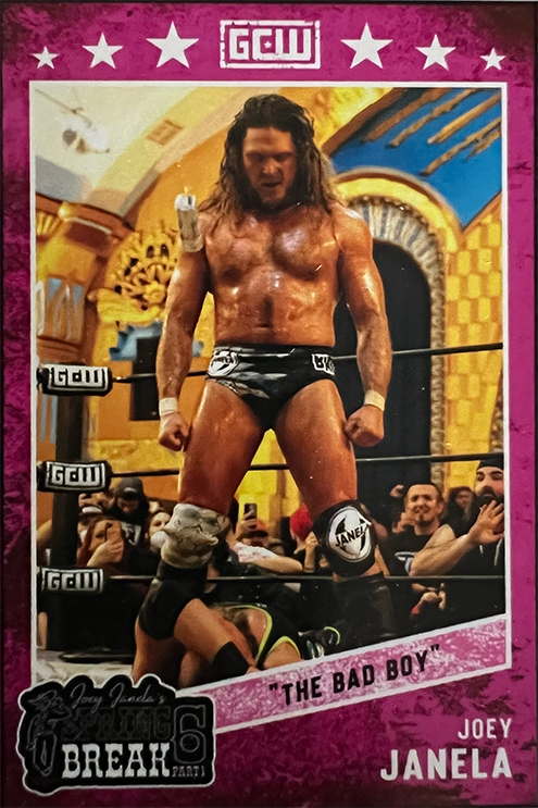 2022 GCW Joey Janela's Spring Break 6 Part 1 & 2 Trading Cards Sample