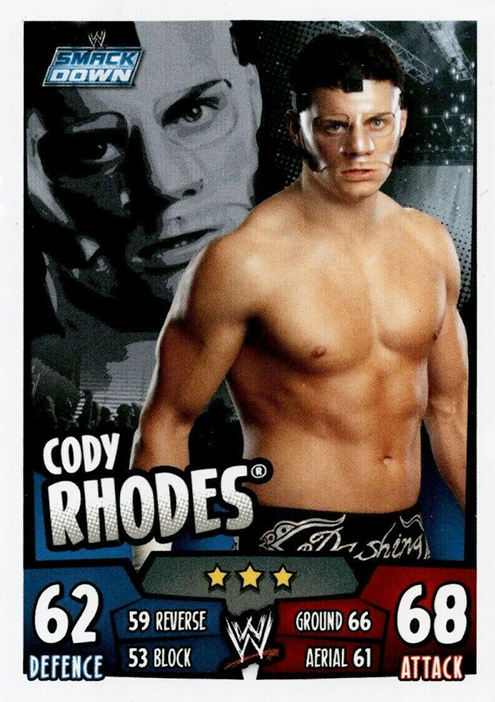 2011 WWE Slam Attax Rumble (Topps UK)