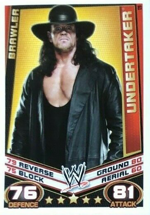 2012 WWE Slam Attax Rebellion (Topps UK) Sample