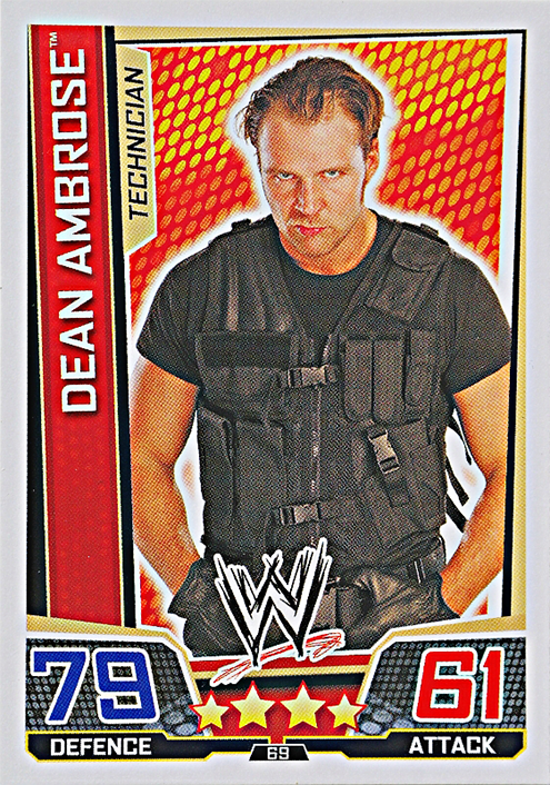 2013 WWE Slam Attax Superstars (Topps UK) Sample