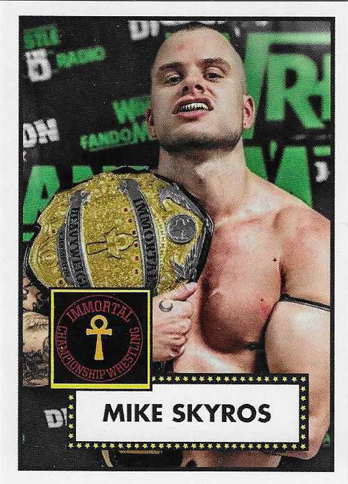 2022 Immortal Championship Wrestling Series 3 Trading Cards Sample