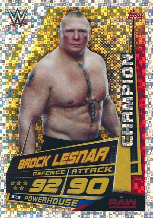 2019 WWE Slam Attax Universe (Topps UK) Sample