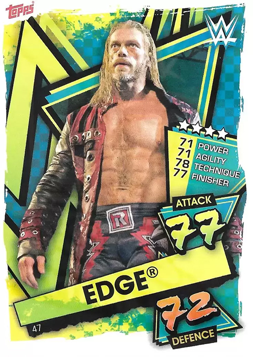 2021 WWE Slam Attax 2021 (Topps UK) Sample