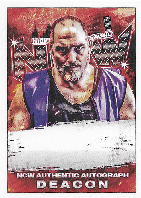 2022 NCW Nickel City Wrestling Trading Cards Sample