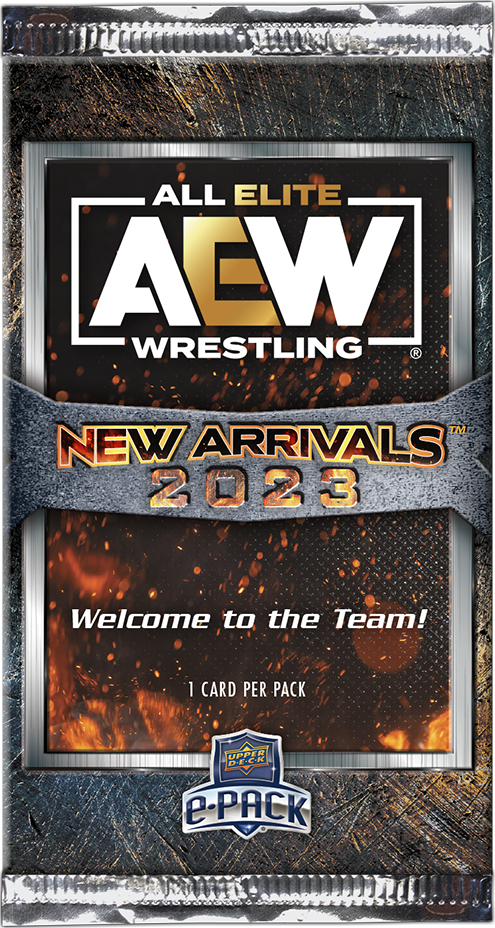 2023 AEW New Arrivals (Upper Deck) Sample