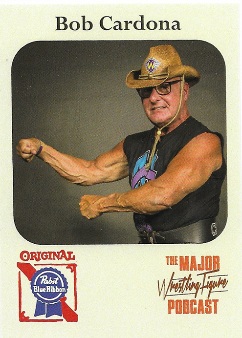 2023 Major Wrestling Figure Podcast PBR Card Set Sample Image