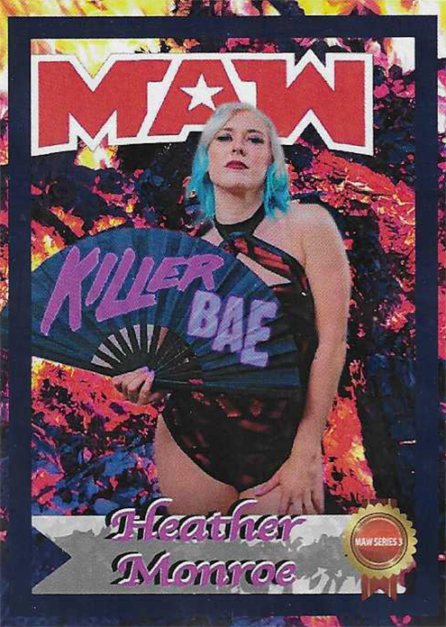 2023 Mid West All Star Series 3 Wrestling Trading Cards (MAW) Sample