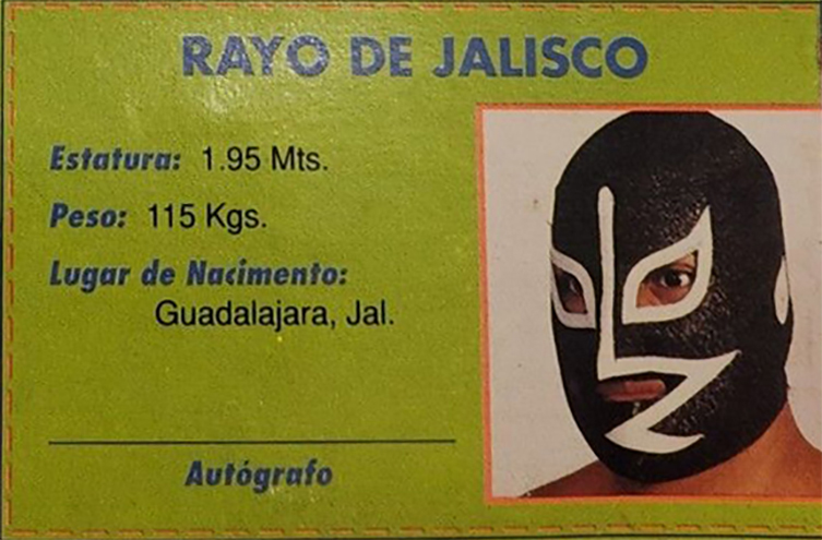 1992 CMLL OSFTM Luchadores Action Figure Cards (OSFTM)