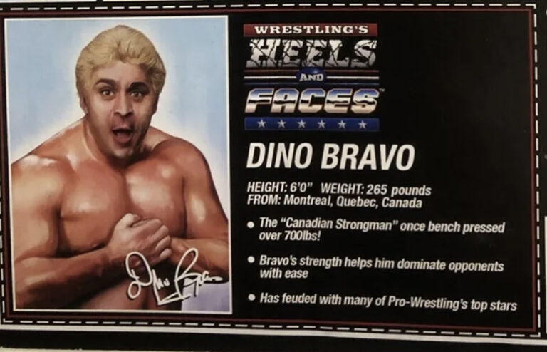 2022 Official Wrestling Heels & Faces Series 1 Sample