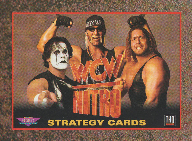 1998 WCW Nitro Official Strategy Guide Cards (Prima Publishing)