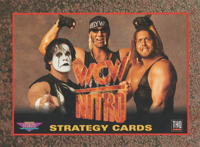 1997 WCW Nitro Official Strategy Guide Cards (Prima Publishing) Sample