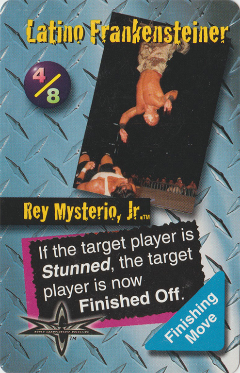 1999 WCW Full Impact Card Game (United States Playing Card Company) Sample