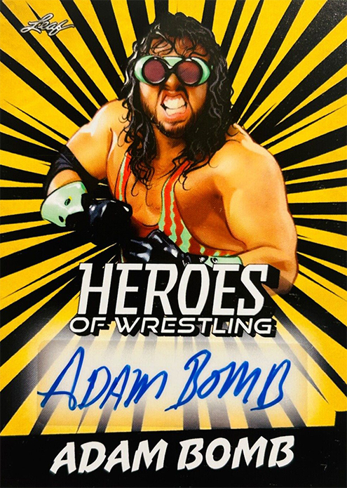 2023 Leaf Heroes Of Wrestling Trading Cards (Leaf) Sample