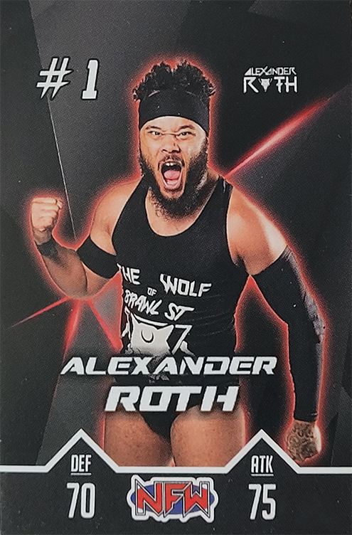 2018 New Force Wrestling Trading Cards