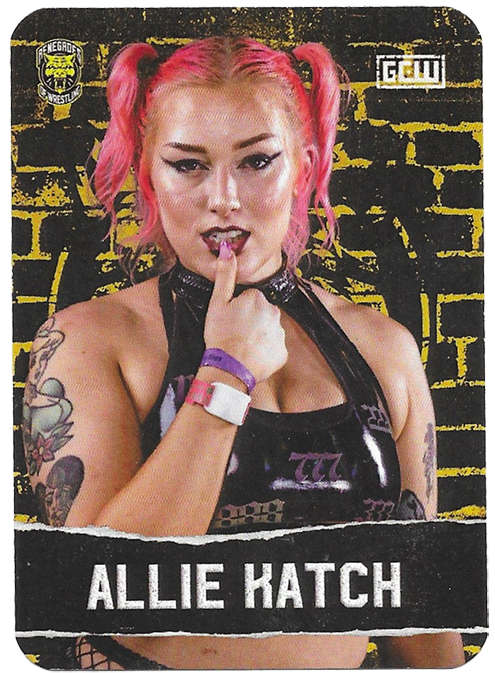 2023 ROW GCW Trading Cards Sample