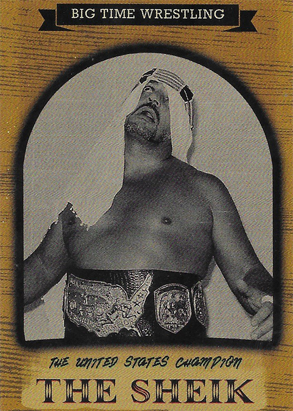 2025 Throwdown Theatre Trading Cards 1 - The Sheik